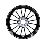 Keizer VEELVOUD Skinnies Rear one  piece Honda Drag Wheel - Black Barrel