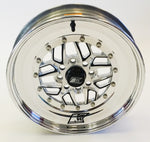 Keizer "Slepen" Skinnies Rear Honda Drag Wheel -Polish Barrel