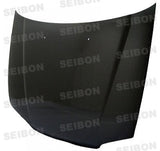 SEIBON OEM-STYLE CARBON FIBER HOOD FOR 1992-1995 HONDA CIVIC 2DR/3DR