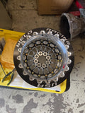 Weld Racing Tuner Import Drag 13x11 / 4x100mm BP / 4.5in. BS Black Center Black Double Beadlock MT Wheel