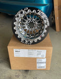 Weld Racing Tuner Import Drag 13x11 / 4x100mm BP / 4.5in. BS Black Center Black Double Beadlock MT Wheel