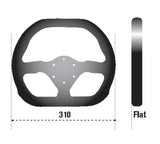Sparco Strwhl 310X260 Suede Black