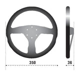 Sparco Strwhl 375 Suede Black