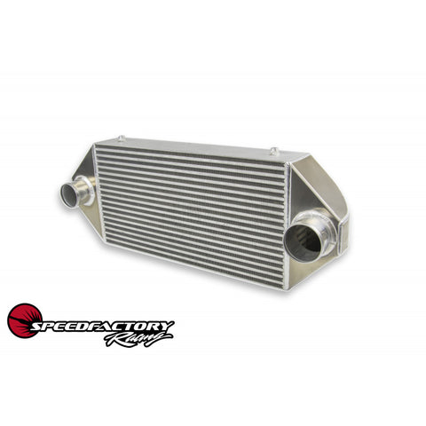 SpeedFactory Standard Dual Backdoor Front Mount Intercooler - 3" Inlet / 3" Outlet (600HP-850HP)