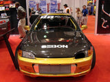 SEIBON OEM-STYLE CARBON FIBER HOOD FOR 1992-1995 HONDA CIVIC 2DR/3DR