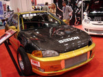 SEIBON OEM-STYLE CARBON FIBER HOOD FOR 1992-1995 HONDA CIVIC 2DR/3DR