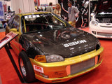 SEIBON OEM-STYLE CARBON FIBER HOOD FOR 1992-1995 HONDA CIVIC 2DR/3DR