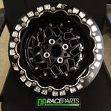 Keizer "Slepen" Honda Drag Wheel - Black Barrel
