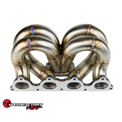 SpeedFactory Racing Stainless Steel Ramhorn Turbo Manifold