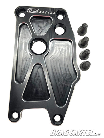 Drag Cartel WATER BLOCK OFF PLATE V2 / -8 BREATHER PORT