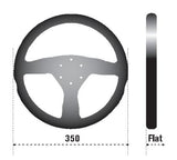 Sparco Strwhl L505 Lap 5 Blk/Blk/Blk